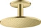Hansgrohe Axor ShowerSolutions Kopfbrause 300 2jet mit Deckenanschluss brushed brass Vorschaubild