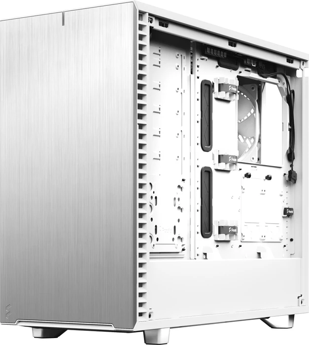 Fractal Design Define 7 White TG Clear Tint, Glasfenster, schallgedämmt