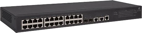 HP OfficeConnect 1950 24G Rackmount Gigabit Smart Switch, 26x RJ-45, 2x SFP+