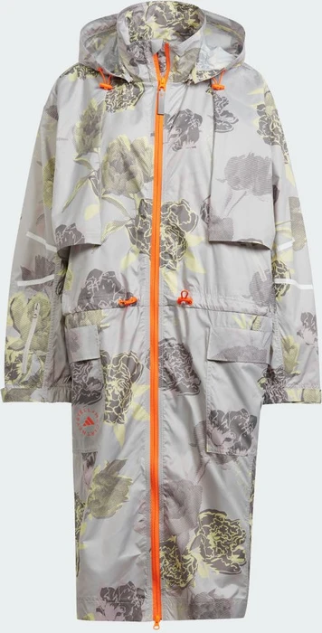 adidas by Stella McCartney Sportswear Long Mantel chalk pearl/new rose/brown (Damen)
