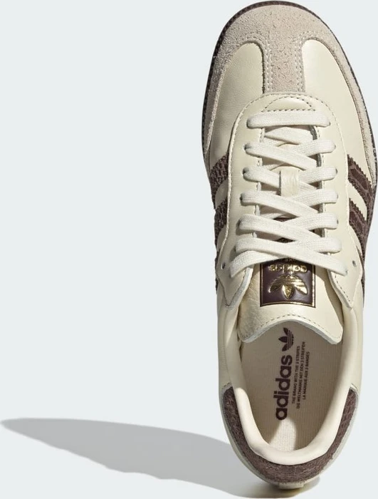 adidas Samba OG cream white/earth strata/maroon