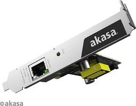 Akasa 2.5G LAN-Adapter, RJ-45, PCIe x1, PoE+ (AK-PCCE25-02)