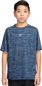 Nike Multi Dri-FIT Funktionsshirt kurzarm midnight navy/work blue/heather/white (Junior)