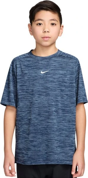 Nike Multi Dri-FIT Funktionsshirt kurzarm midnight navy/work blue/heather/white (Junior)