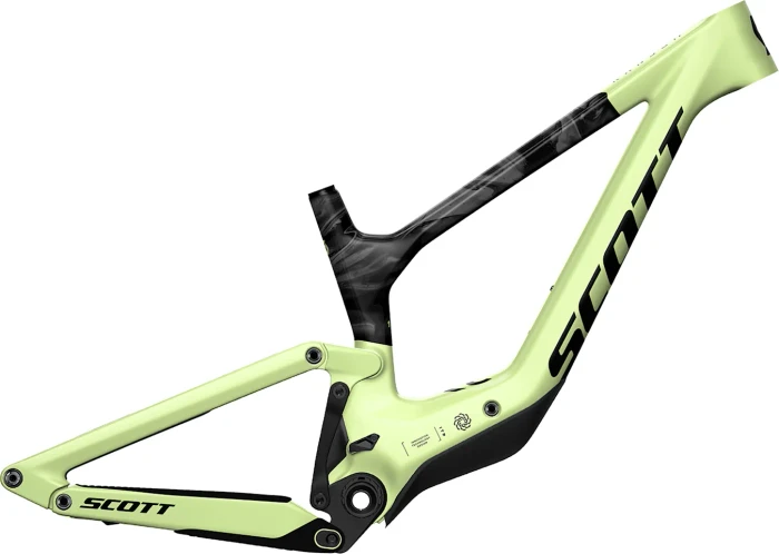 Scott Ransom 900 RC HMX MTB Full-Suspension Rahmenset luminary green/swirly black