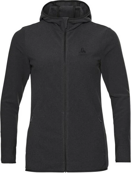 Odlo Roy Hoodie Jacke shale grey/black stripes (Damen)