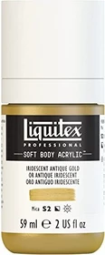Liquitex Professional Soft Body Acrylic iridescent antique gold, 59ml