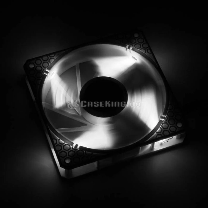 BitFenix Spectre Pro LED weiß/weiß, 120mm