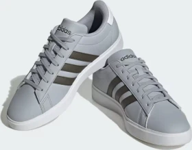 adidas Grand Court 2.0 halo silver/shadow olive/cloud white