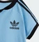 adidas 3-Streifen T-Shirt kurzarm ash blue (Junior) Vorschaubild
