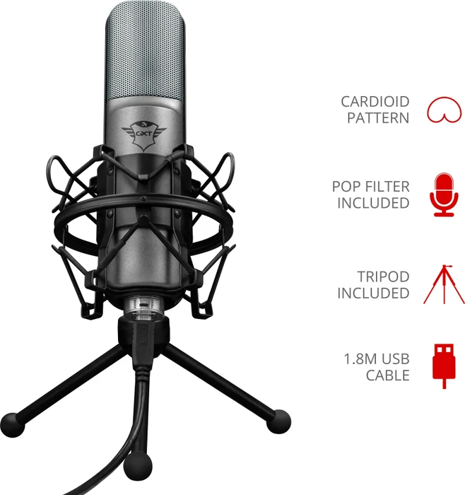 Trust Gaming GXT 242 Lance Streaming Microphone
