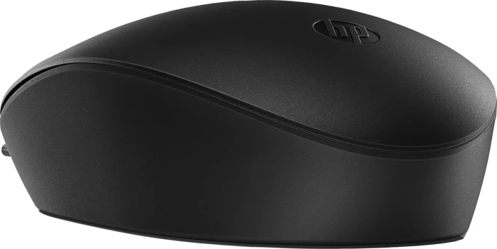 HP 125 Wired Mouse, schwarz, USB