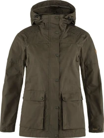Fjällräven Forest Hybrid Modell 2022 Funktionsjacke dark olive (Damen)