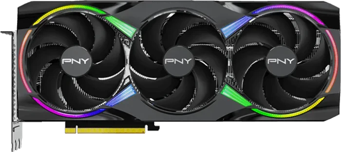 PNY GeForce RTX 5080 ARGB Epic-X RGB Overclocked Triple Fan, 16GB GDDR7, HDMI, 3x DP