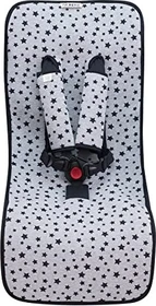 Jyoko Universal-Sitzauflage für Kinderwagen black star
