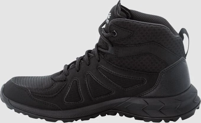 Jack Wolfskin Woodland 2 Texapore Mid schwarz/grau (Damen)