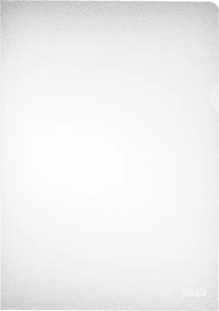 Herlitz Economy Sichthülle für Akten genarbt, A4, transparent, 10er-Pack