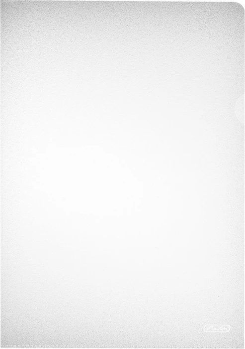 Herlitz Economy Sichthülle für Akten genarbt, A4, transparent, 100er-Pack