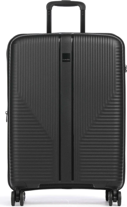 Travelite Air Stripe Trolley M erweiterbar black