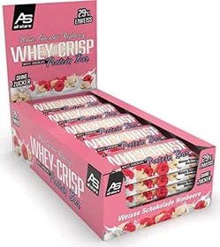 All Stars Whey-Crisp Weiße Schokolade/Knuspriger Keks 1.25kg (25x 50g)