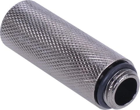 Aquatuning Verlängerung, G1/4", schwarz nickel