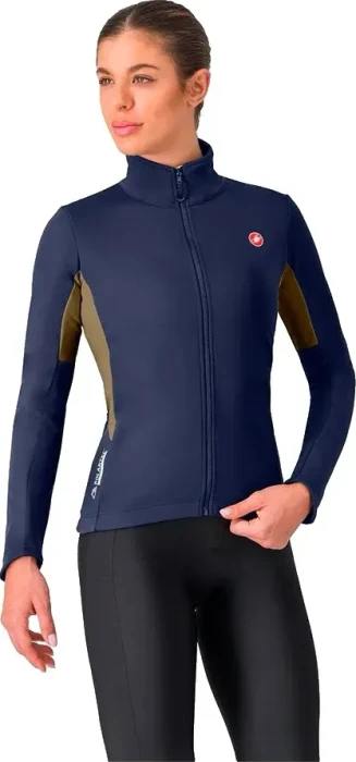 Castelli Entrata 2 Fahrradjacke belgian blue/olive green (Damen)
