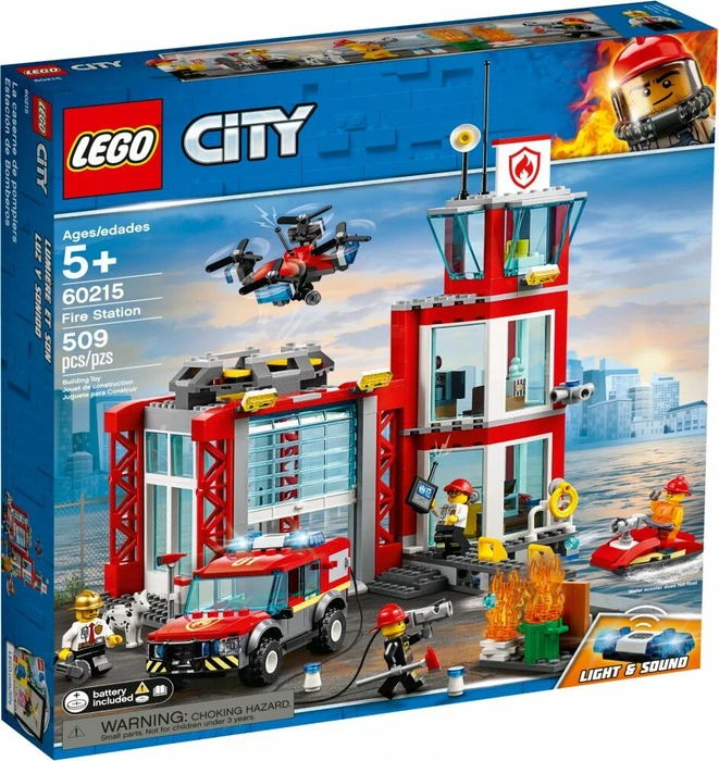 LEGO City Feuerwehr - Feuerwehr-Station