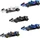 Mattel Hot Wheels Formel 1 5er-Pack 1:64 (verschiedene Ausführungen) (JLN11)