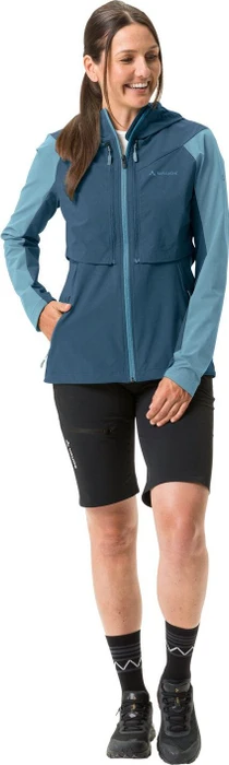 Vaude Moab ZO Fahrradjacke dark sea uni (Damen)