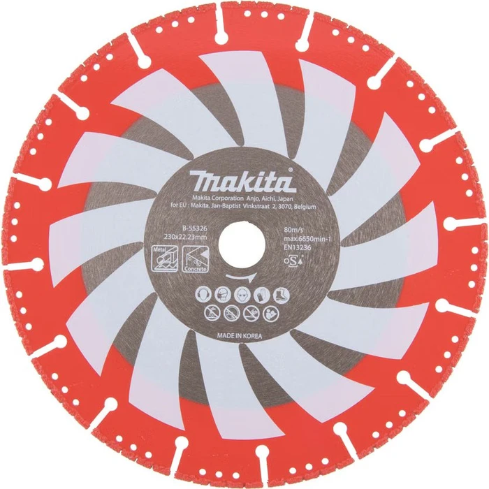 Makita Rescue Cut Diamanttrennscheibe, 230x3.1x22.23mm, 1 Stück