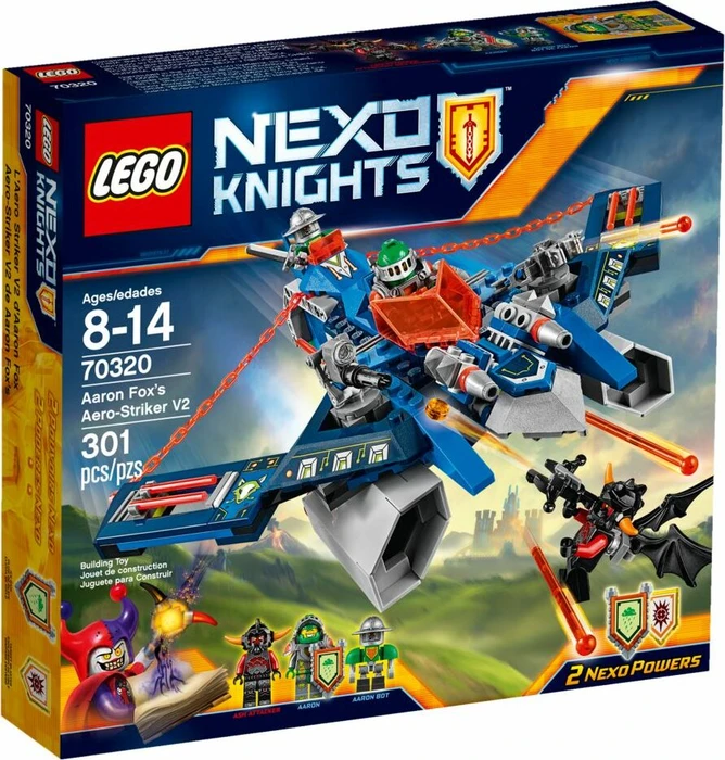 LEGO Nexo Knights - Aarons Aero-Flieger V2
