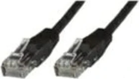 MicroConnect Patchkabel, Cat5e, U/UTP, RJ-45/RJ-45, 20m, schwarz