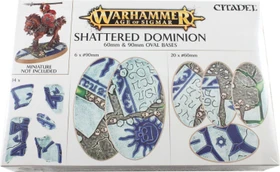 Games Workshop Warhammer Age of Sigmar - Shattered Dominion - Rundbases (60mm & 90mm)