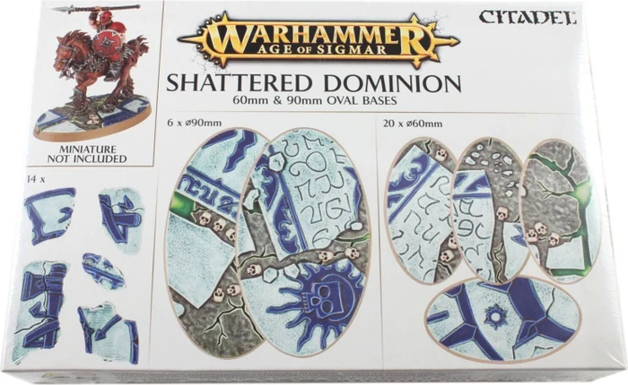 Games Workshop Warhammer Age of Sigmar - Shattered Dominion - Rundbases (60mm & 90mm)