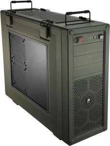 Corsair Vengeance C70 Military Green, Acrylfenster, schallgedämmt