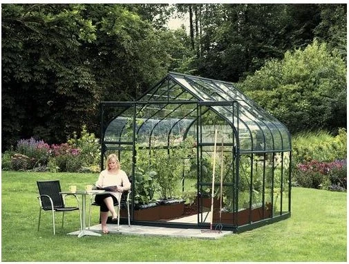 Vitavia Diana 8300 ESG 3mm Gewächshaus grün