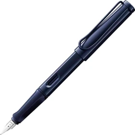 Lamy safari dark dust, rechte Hand, mittel