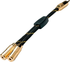 Roline / Secomp Y-Kabel 3.5mm Klinke