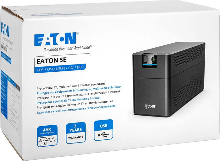 Eaton 5E Gen2 IEC, 2200VA, IEC, USB
