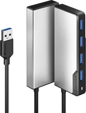 Alogic USB-A Fusion SWIFT 4-in-1 Hub, USB-A 3.0 [Stecker]