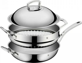 WMF Multiply Wokpfanne mit Dämpfereinsatz 32cm