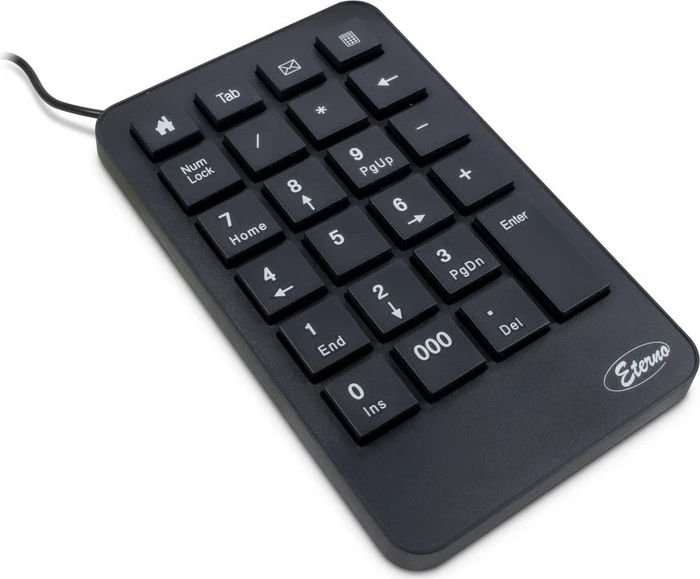 Inter-Tech Eterno KB-120 Numpad, schwarz, USB (88884110) – Bild 2 von 3