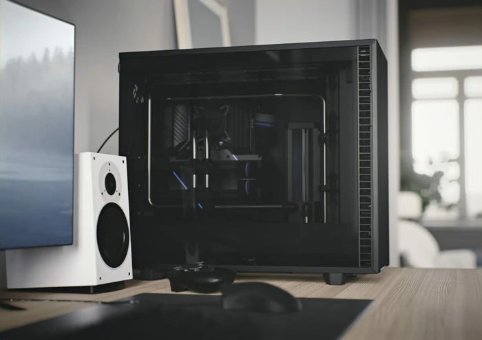 Fractal Design Define 7 Black TG Dark Tint, Glasfenster, schallgedämmt