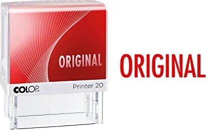 COLOP Printer 20 LGT Textstempel ORIGINAL, 38x14mm, rot