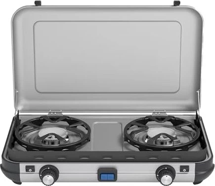 Campingaz Camping Kitchen 2 Maxi (grau, 2 Kochfelder 2x 1,8 kW, für R904 / R907) Image