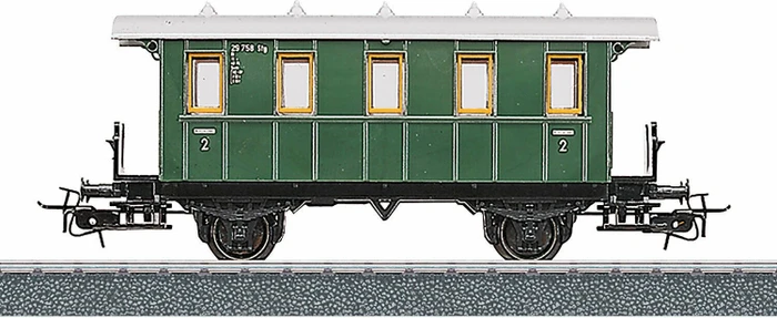 Märklin - Spur H0 Personenwagen - Personenwagen 2. Klasse
