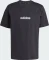 adidas Essentials Linear Single Jersey T-Shirt kurzarm schwarz/weiß (Herren) Vorschaubild