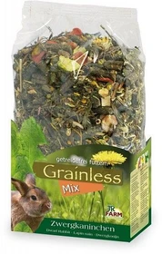 JR Farm Grainless Mix Zwergkaninchen, 650g