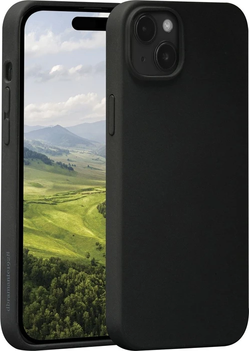 dbramante1928 Monaco für Apple iPhone 15 Plus Night Black
