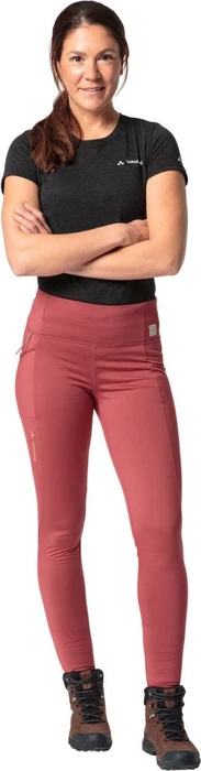 Vaude Neyland Winter Tights Hose lang brick (Damen)